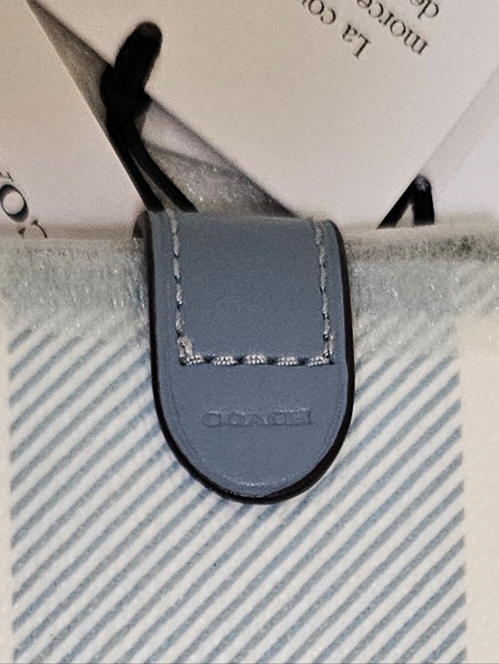 Coach Notebook with Gingham Print - Picture 3 of 14